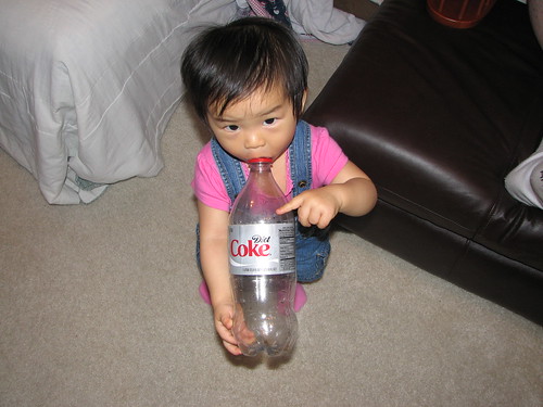 Nadia sells Diet Coke