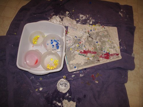 Water Beads/Shaving Cream