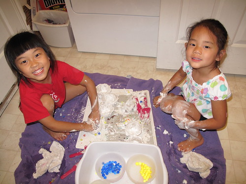 Water Beads/Shaving Cream