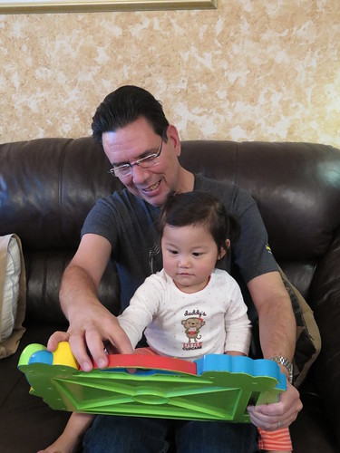 Sitting with Papa Sitting with Papa