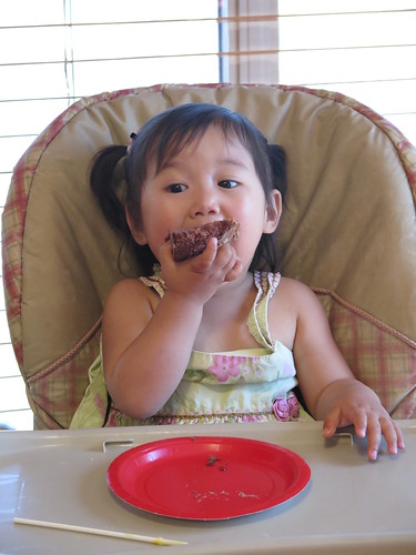 Dani Having Birthday Cake