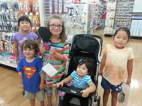 After a craft time with friends at Michaels. After a craft time with friends at Michaels.