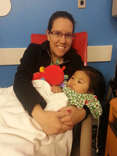 Holding Cast-free Dani!