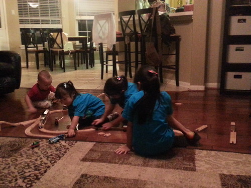 Cousin play time.
