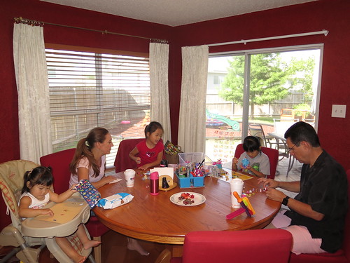 Papa & Grandma Visit July 2014