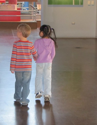 Amelie's First trip to the Museum