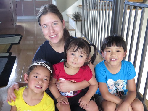 Bayli and the girls.