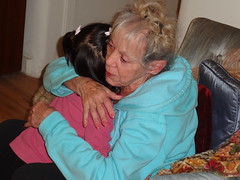 Visiting Grandma Johsn 11/2011